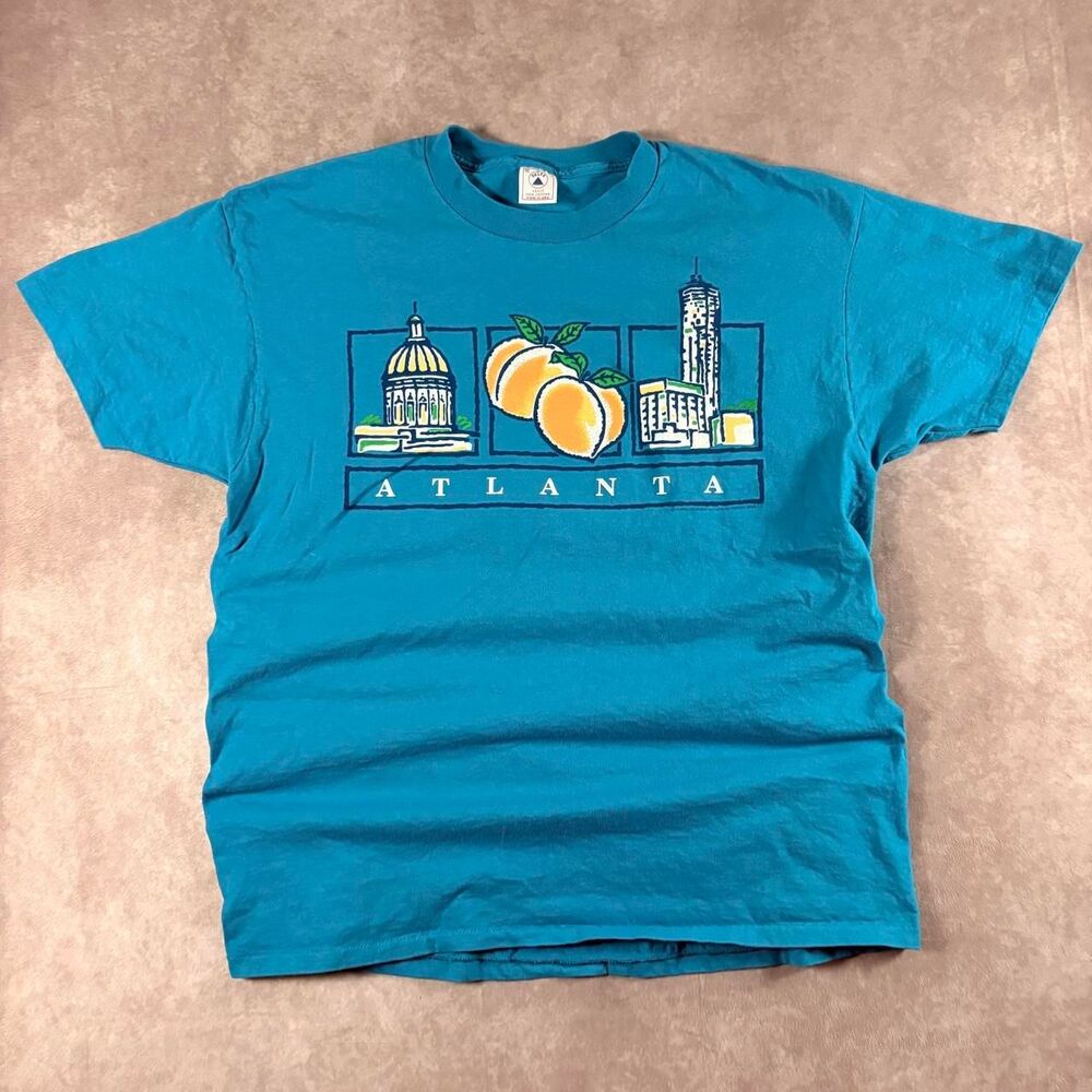 vintage 90s city of atlanta single stitch tee